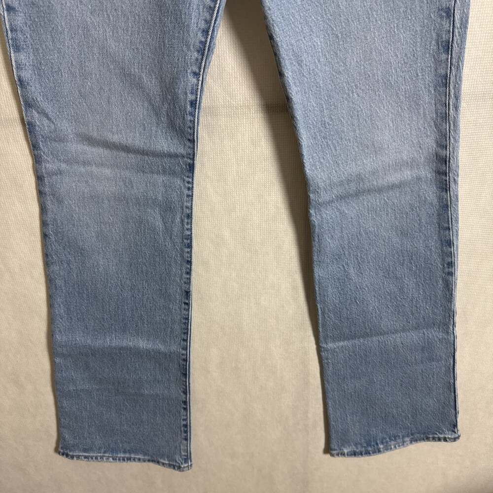 Levi's Premium Women's 26x33 Medium Wash Blue Denim Ribcage Boot High Rise Jeans - Picture 5 of 15